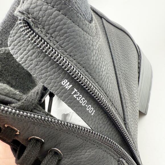 Trotters Womens Bellamy Boots US 8 M EU 38.5 Black Mid Calf NIB - Picture 13 of 13